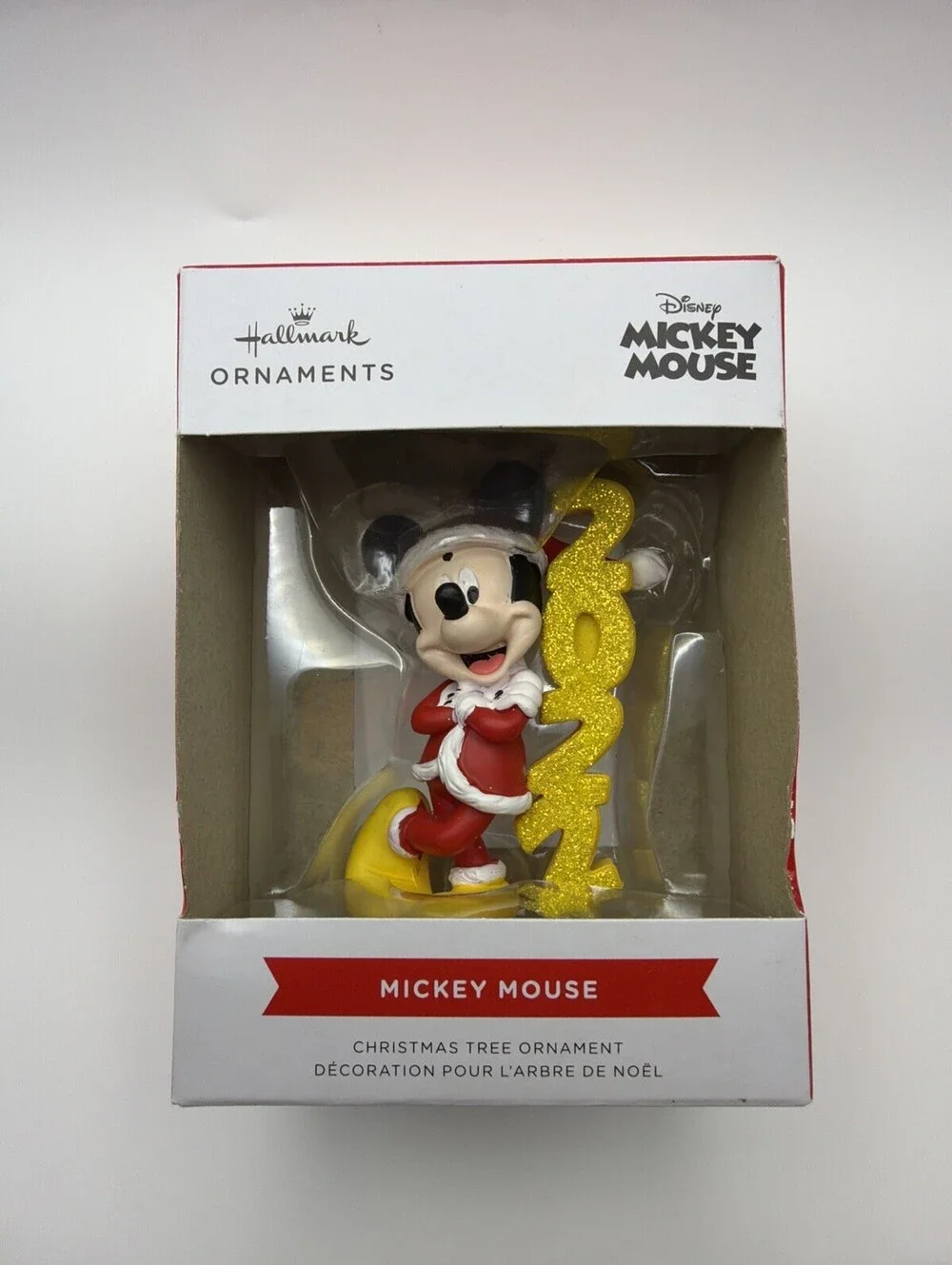 Hallmark 2022 Disney MICKEY MOUSE Christmas Tree Ornament Collectible Gift New